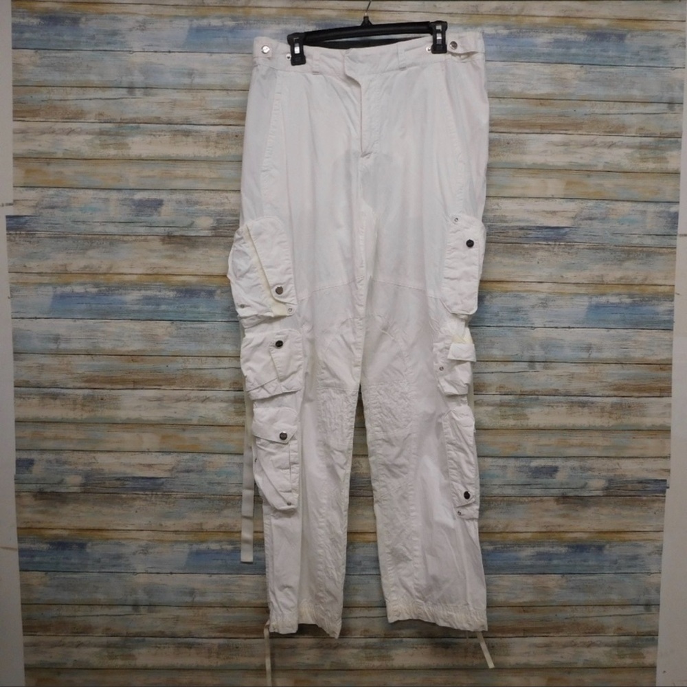 Ralph Lauren RLX Men's White Cargo Pants